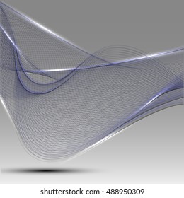 Colorful abstraction background Abstract wave blue