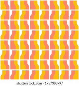 Colorful accent for any surface. Simple abstract cozy design. Timeless pattern for textile, wallpaper, wrapping, prints, surface, web or any other accent etc.