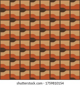 Colorful accent for any surface. Simple abstract cozy design. Timeless pattern for textile, wallpaper, wrapping, prints, surface, web or any other accent etc.