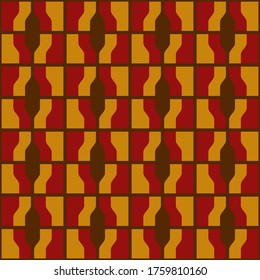 Colorful accent for any surface. Simple abstract cozy design. Timeless pattern for textile, wallpaper, wrapping, prints, surface, web or any other accent etc.