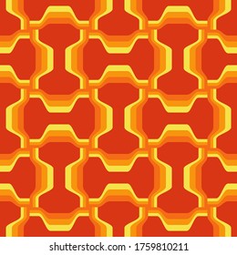 Colorful accent for any surface. Simple abstract cozy design. Timeless pattern for textile, wallpaper, wrapping, prints, surface, web or any other accent etc.