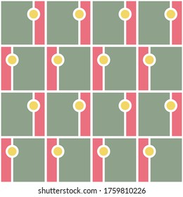 Colorful accent for any surface. Simple abstract cozy design. Timeless pattern for textile, wallpaper, wrapping, prints, surface, web or any other accent etc.