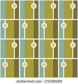 Colorful accent for any surface. Simple abstract cozy design. Timeless pattern for textile, wallpaper, wrapping, prints, surface, web or any other accent etc.