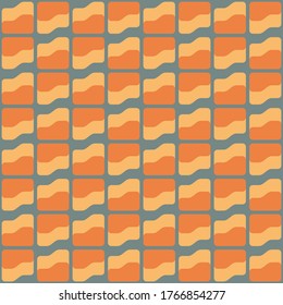 Colorful accent for any surface. Simple abstract cozy design. Timeless pattern for textile, wallpaper, wrapping, prints, surface, web or any other accent etc.