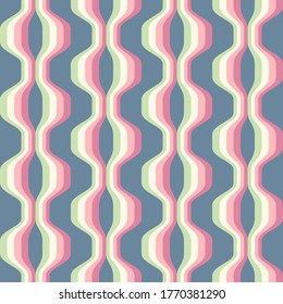 Colorful accent for any surface. Simple abstract cozy design. Timeless pattern for textile, wallpaper, wrapping, prints, surface, web or any other accent etc.