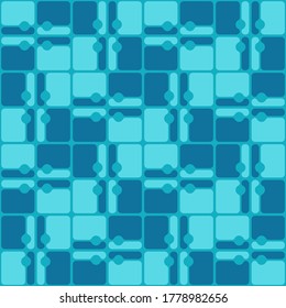 Colorful accent for any surface. Simple abstract cozy design. Timeless pattern for textile, wallpaper, wrapping, prints, surface, web or any other accent etc.