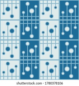 Colorful accent for any surface. Simple abstract cozy design. Timeless pattern for textile, wallpaper, wrapping, prints, surface, web or any other accent etc.