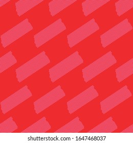 Colorful adhesive tape geometric seamless pattern