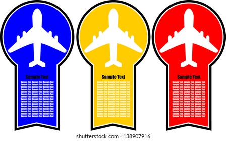 colorful airplanes