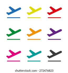 Colorful Airplanes