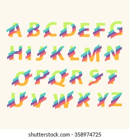 Colorful Alphabet