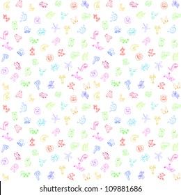 Colorful  alphabet background for children,Cartoon animal model