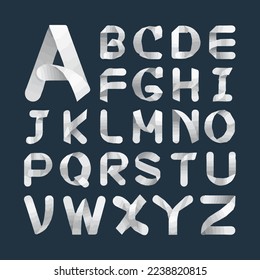 colorful alphabet creative design vector