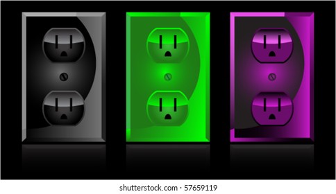 colorful american outlets