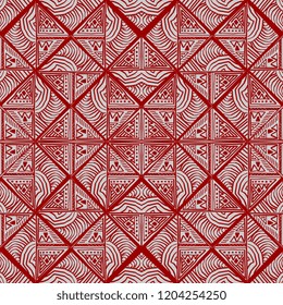 Colorful ancient maya tribal seamless pattern background. Vector illustration ready for print.