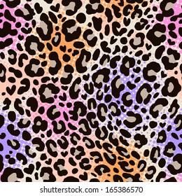 colorful animal print ~ seamless background