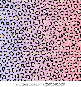 Colorful Animal print texture vector