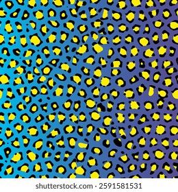 Colorful Animal print texture vector