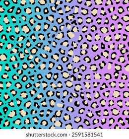 Colorful Animal print texture vector