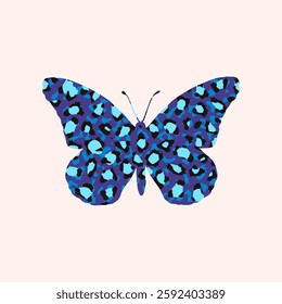 Colorful Animal print texture vector