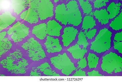 Colorful Animal skin textures of giraffe. Vector illustration wild pattern, eps 10