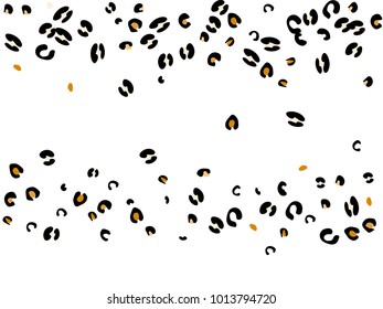Colorful animal spots. Animal abstract print pattern. Vector illustration for celebration, party, holiday, invitation and Your project. Chaotic Decor. Modern Creative Style.