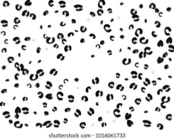 Colorful animal spots. Animal abstract print pattern. Vector illustration for celebration, party, holiday, invitation and Your project. Chaotic Decor. Modern Creative Style.