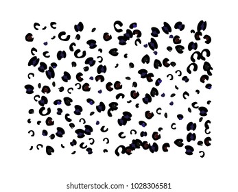 Colorful animal spots. Animal abstract print pattern. Vector illustration for celebration, party, holiday, invitation and Your project. Chaotic Decor. Modern Creative Style.