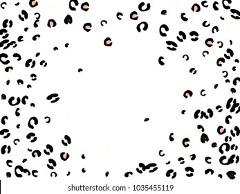 Colorful animal spots. Animal abstract print pattern. Vector illustration for celebration, party, holiday, invitation and Your project. Chaotic Decor. Modern Creative Style.