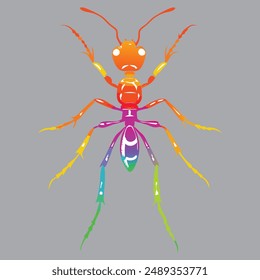 Colorful Ant Royalty-Free Photos and vector