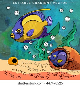 Colorful Aquarium Fishes