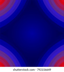 Colorful ARC abstract background design with shadows Vector ,Illustration
