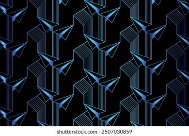 Colorful arrow background for designs like notebooks, book covers, and fabric patterns