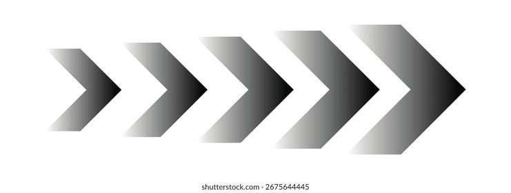 Seta colorida. seta em movimento dinâmica que representa velocidade, aceleração, rápido. transparente. simbolizando progresso, velocidade, direção, navegação, crescimento e inovação. Perfeito para negócios,