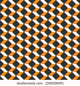 Colorful arrow pattern on black background. Colorful Halloween modern backdrop design. Left and right arrow direction pattern background.