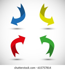 Colorful Arrows