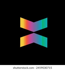 colorful arrows pointing at each other