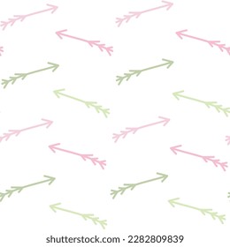 colorful arrows seamless vector pattern background illustration