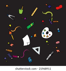 colorful art attack