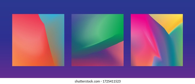 Diseño de fondo de degradado de arte colorido