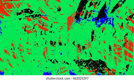 Colorful artistic abstract background. Modern digital painting. Vector illustration.