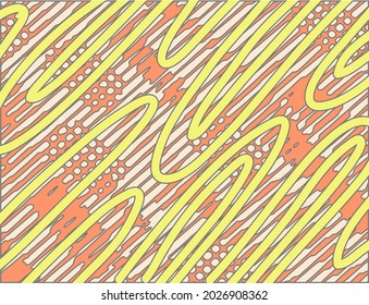 Patrón colorido artístico y abstracto 