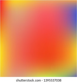 Colorful attractive background for electronic devices. Juicy splash and spreading spot. Vector illustration shape. Red colorful background for modern devices.