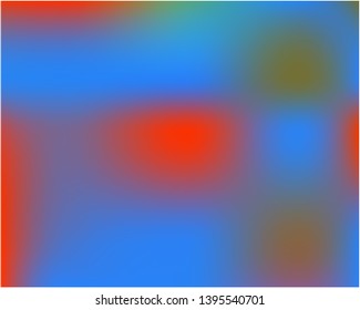 Colorful attractive background for electronic devices. Magic splash and spreading spot. Vector illustration show. Blue colorful background for modern devices.