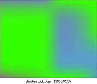 Colorful attractive background for electronic devices. Vector illustration layout. Unreal splash and spreading spot. Green colorful background for modern devices.