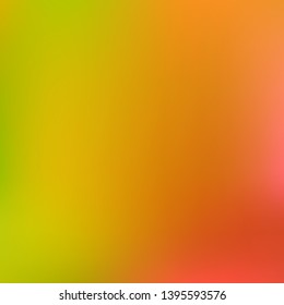 Colorful attractive background for electronic devices. Magic splash and spreading spot. Vector illustration flyer. Orange colorful background for modern devices.