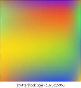 Colorful attractive background for electronic devices. Nice splash and spreading spot. Vector illustration flat. Yellow colorful background for modern devices.
