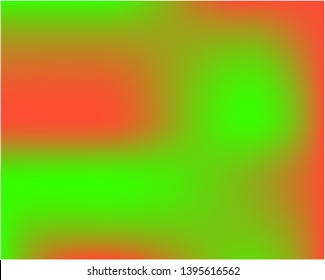 Colorful attractive background for electronic devices. Strange splash and spreading spot. Vector illustration invite. Green colorful background for modern devices.