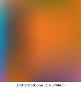 Colorful attractive background for electronic devices. Vector illustration flat. Great splash and spreading spot. Orange colorful background for modern devices.
