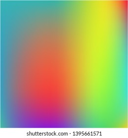 Colorful attractive background for electronic devices. Vector illustration cover. Interesting splash and spreading spot. Blue colorful background for modern devices.